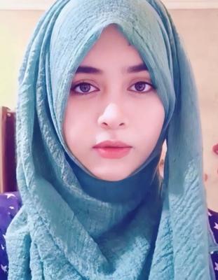 Fille hijab beauté