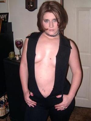gordita de pelo corto