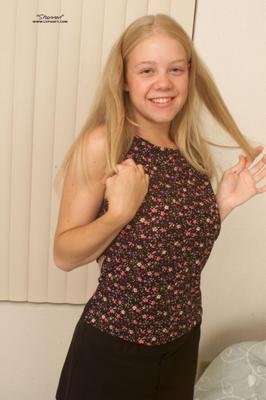 Shannon loves showing her white satin full-butt panties