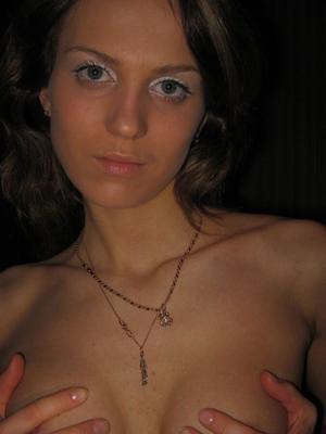 Russian Brunette Poser