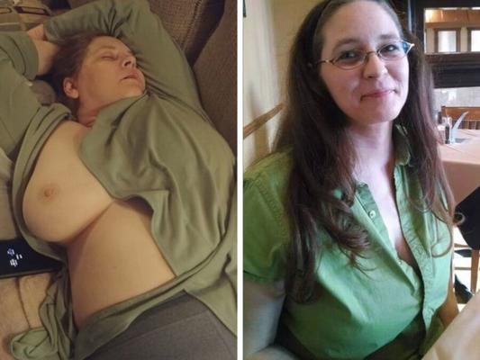 Dressed Undressed Unaware Wife