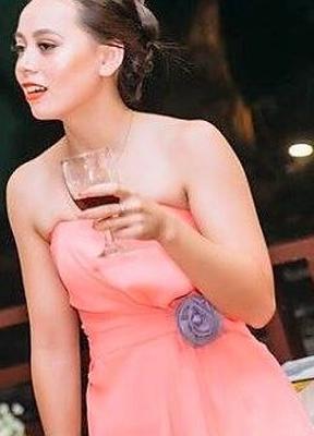 Kim at a Filipino Wedding