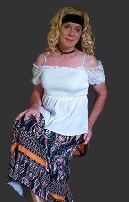 La beauté allemande du travesti Conny Shirin Cross