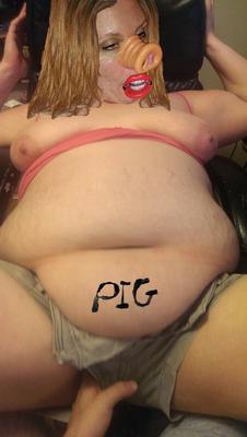 Esposa de porco gorda