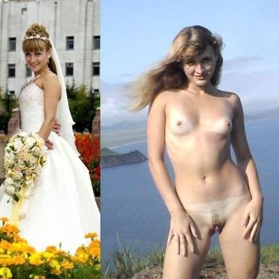 Bride porn. Flat chested brides