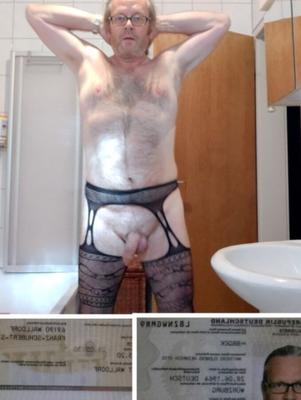 Sissy pédé Matthias exposé entièrement
