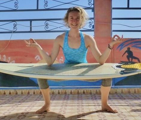 Jemima - Surfboard Yoga