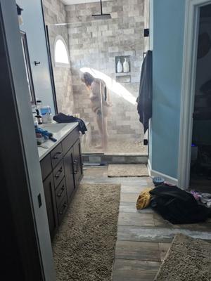 Hors de la douche