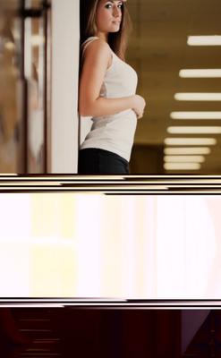 ロシアのトロフィー妻パンストのふしだらな女