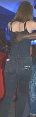 French candid ass