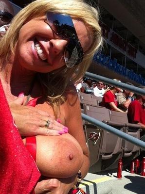 One Tit Out 3