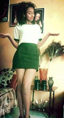 Sexy Ebenholzmädchen