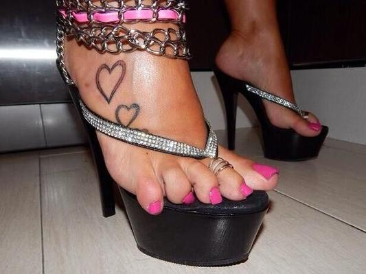 Lucia - High Heel Platform Thongs