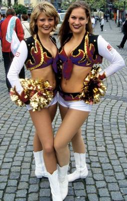 Pom-pom girls en collants