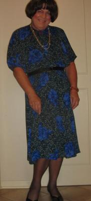 Robe bleue