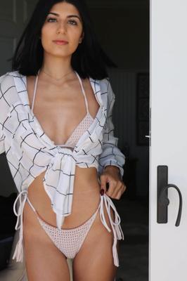 Kayla Maillot De Bain Amateur Modèle Arabe