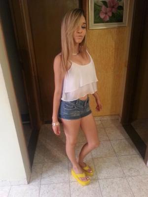 Teen Time! Busty Blonde Brazilian w/ Braces... for ments!!