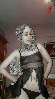 Turc marié hijab turban cul seins orospu