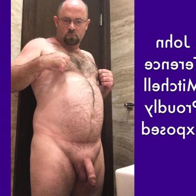 John Mitchell loves to be seen posing naked