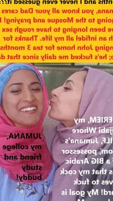 Hijabi Whores ~ Maman et fille !