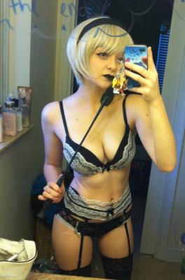 Amateur- und Selfie-Mischung