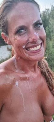 Bukkake am Strand