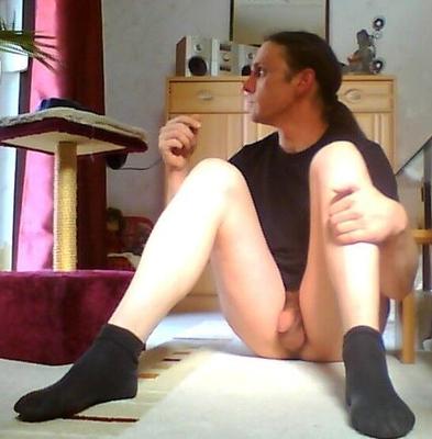 Me (and my small cock) naked...!