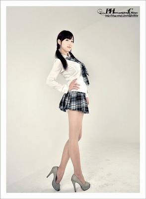 Koreanisches Model Lene