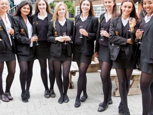 Posh English College Cunny in Tights