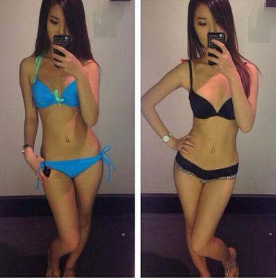Asian Bikini & Lingerie Slut
