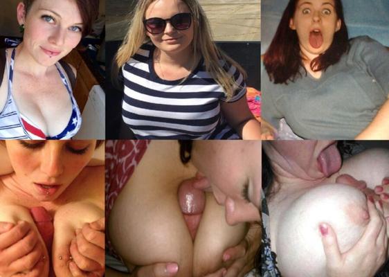 Busty Sluts Collages