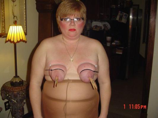 pantyhose whore in bondage