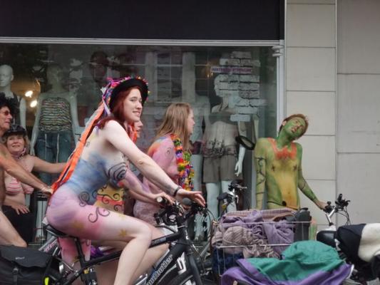 Chica pintada de WNBR