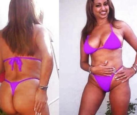 ドイツ人ビキニスインガー妻
