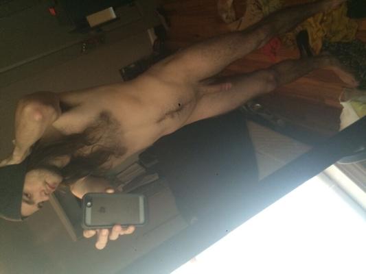 Ich, Selbstaufnahme, nackt