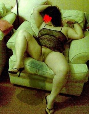 Messy masturbation