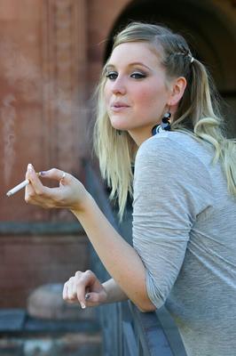 Sexy clothed smoking from the net