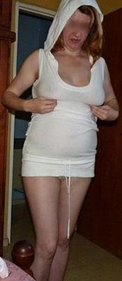 Carola white hoody