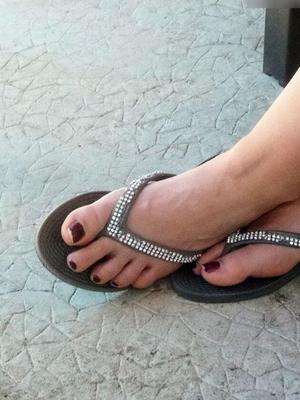 Pieds de MILF française