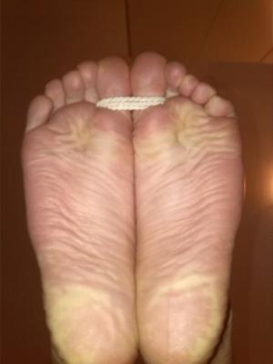 My feet tied - please ment