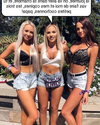 Légende française (francais inceste) ma fille et deux copines