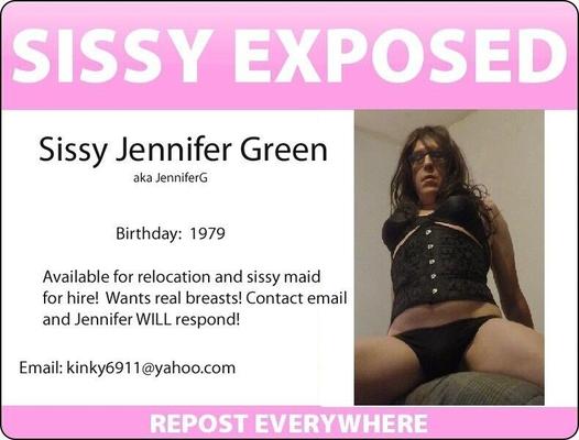 Milwaukee Sissy Jennifer Green!