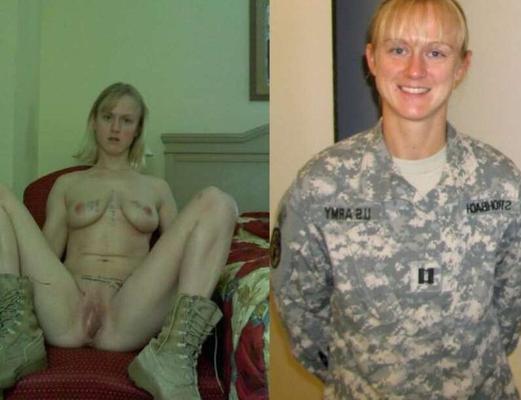 MILF militaire sexy