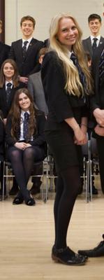 Colegialas del Reino Unido en pantimedias