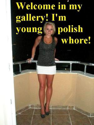 Iza Exposed Nude Selfshot of Polish Blonde Whore