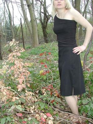 Dorothe, une adolescente allemande en collants (jeans)