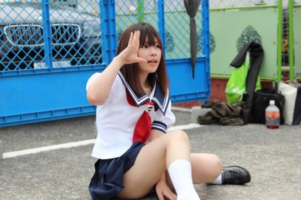 Cosplayeuse japonaise