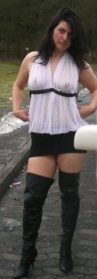 Flasheur allemand sexy