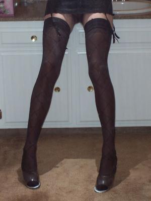Mes nylons préférés noirs et beiges
