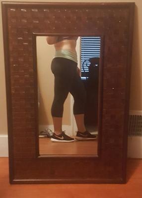 Mi prima Mary cuando va pal Gym. Que rica